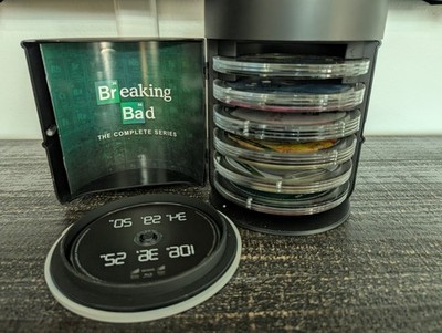 Breaking Bad The Complete Series Money BARREL 2013 Blu-ray 16-Disc Set + Apron