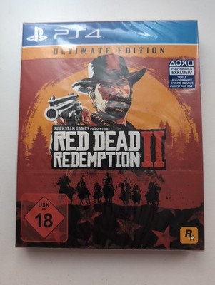 Red Dead Redemption 2-Ultimate Edition (Sony PlayStation 4, PS4) Neu Und OVP 