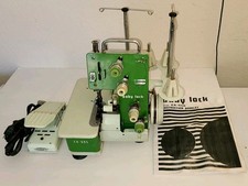 JUKI BABY LOCK EA-605 Overlock 3 or 4 Thread SERGER Sewing Machine WORKS WELL 