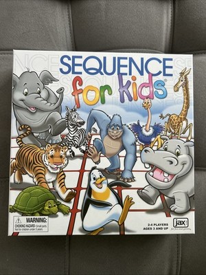 Sequence for Kids Game - Excellent Condition - 100% COMPLETE - Jax - 2018