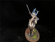 Warhammer AOS DPS painted Lumineth Realm-lords Vanari Lord Regent SK8547