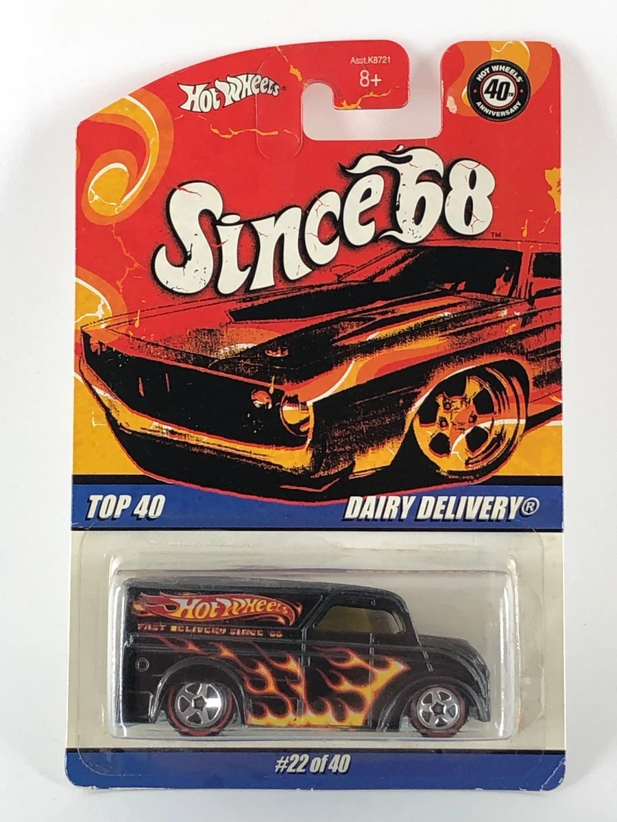 Hot Wheels Dairy Delivery Contemporary Manufacture Diecast Cars