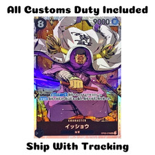 ONE PIECE TCG JAPANESE CARD PILLARS OF STRENGTH Issho OP03-078 SR Super Rare