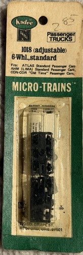 Camiones de pasajeros estándar de 6 ruedas microtrenes escala N Kadee #1018 | Zustand: New