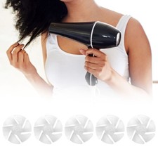 10x Mini Plastic Fan Blade Small Power Hair Dryer Fan Leaves Motor Accessori NEW