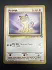 Pokemon TCG Meowth 56/64 LP Gold Border Promo Fruit Roll Up Promo