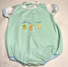 Vintage Healthtex Boy Bubble Romper 24 Months