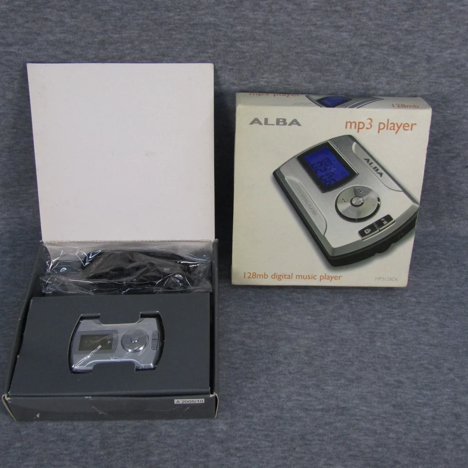 Reproductor MP3 Personal Alba 128 MB Modelo MP3128D6 *FUNCIONANDO*PROBADO* En caja Foto 3 de 4