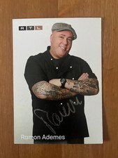 AUTOGRAF RAMON ADEMES TV AKTOR RTL DAILY SOAP WŚRÓD NAS