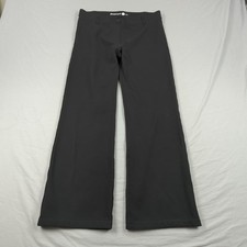 Betabrand Pants Womens Large 32 Black Boot Cut Stretch Yoga Casual Preppy Office