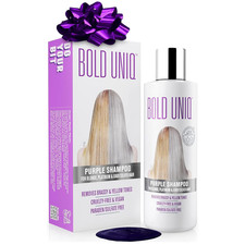 Purple Shampoo - Remove Yellow Tones Condition Damaged Hair - for Blonde, Silv