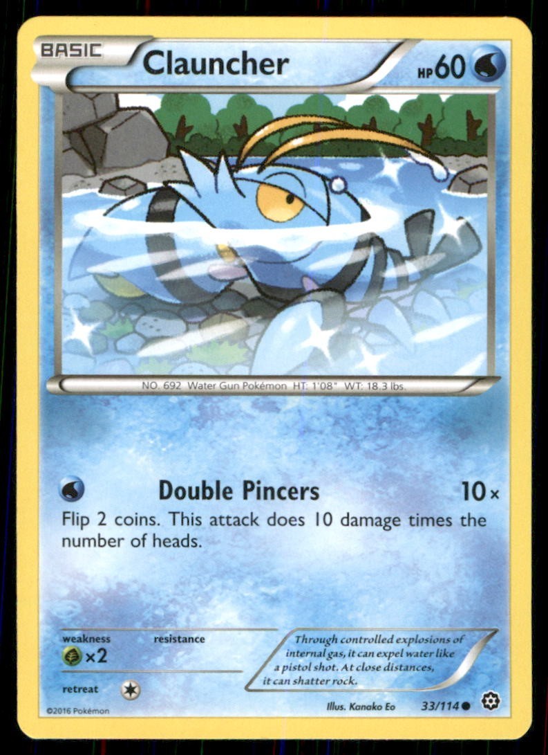 Pokémon TCG Pokémon Clauncher Clauncher Common Regular