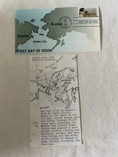 First Day of Issue - The First Americans Crossed Over From Asia - 50 Cent Stamp