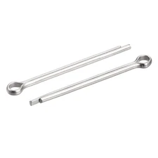 Split Cotter Pin, 2.5mm x 40mm 316 Stainless Steel Clip Fastener Fitting 15Pcs