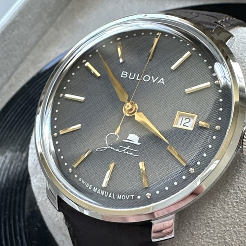 Bulova 96B345 Frank Sinatra "Best Is Yet To Come" Automatic Watch Box & Tags - Picture 4 of 24
