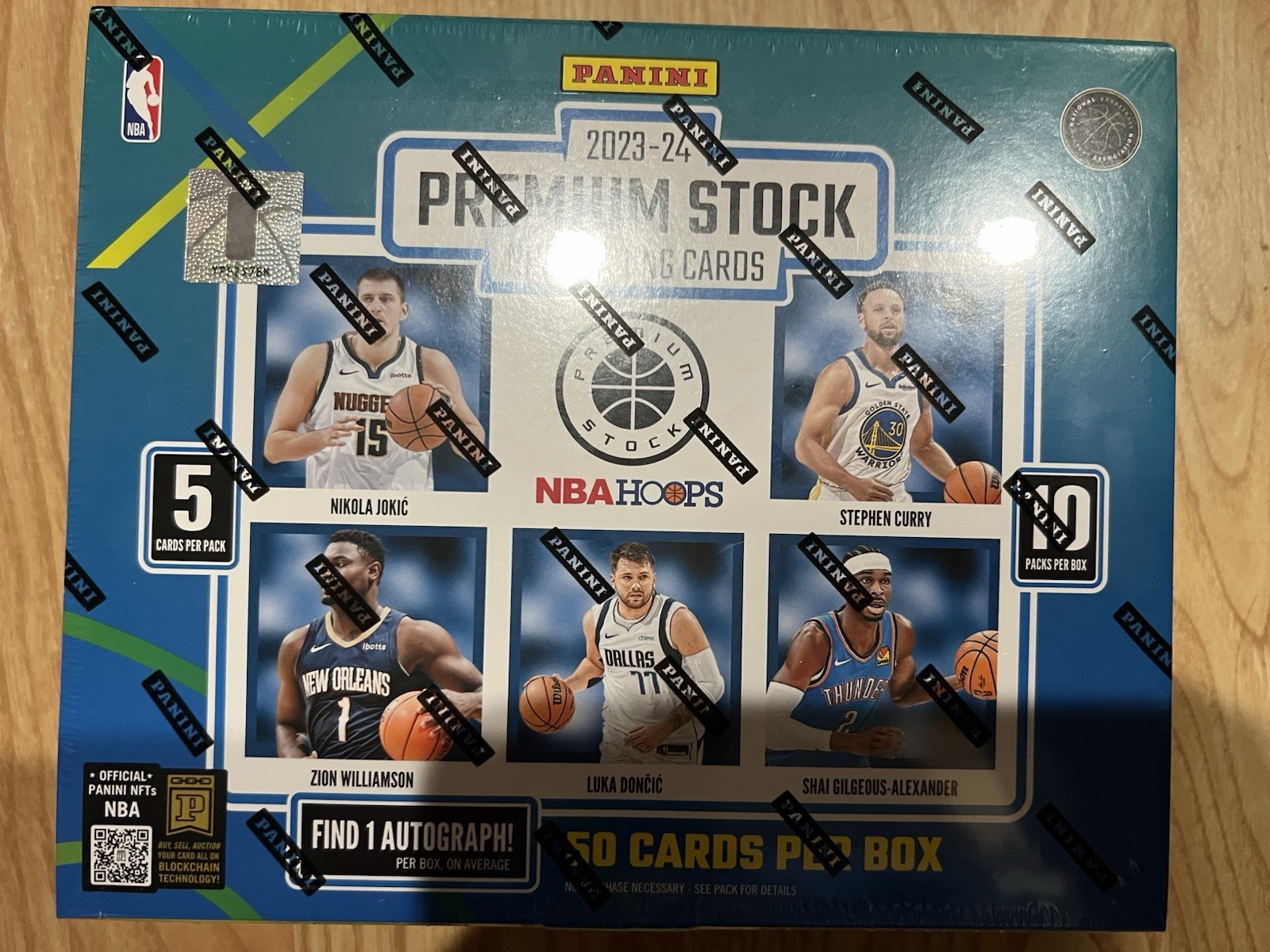 2023-24 Panini Premium Stock Basketball PREMIUM Box NBA NEW SEALED 1 Auto Per