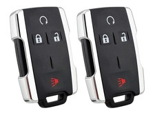 2 Pack Smart Key Fob Shell Fit for Chevy Chevrolet Silverado Colorado/GMC...