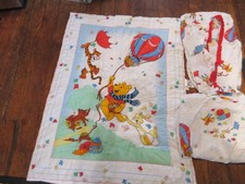 Vintage Winnie The Pooh Crib Quilt Fitted Crib Sheet