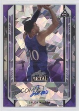 2021-22 Leaf Metal Purple Crystals /20 Jalen Wilson #BA-JW2 Auto 0ns7