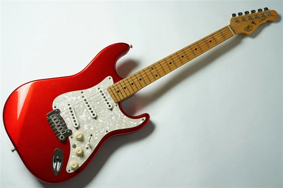 G&L Tribute S-500 Made in Japan Used Maple Candy Apple Red w/Soft case - Image 4 of 4