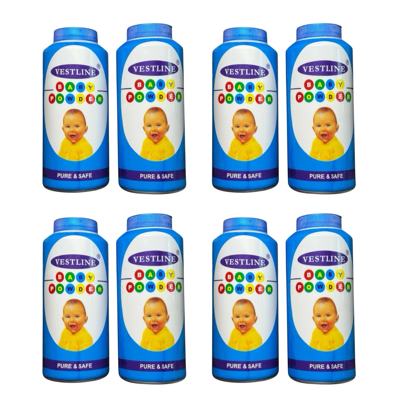 Vestline Baby Powder 100g 8 Pack
Opens in a new window or tab