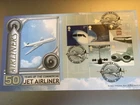 GB STAMPS LTD EDN BENHAM MINI SHEET FIRST DAY COVER 2002 AIRLINERS HATFIELD