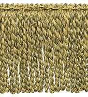DÉCopro 6 Zoll Quastenbesatz Farb# N18 Gold Beige, Multicolor – 1 Yard