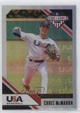 2020 USA Baseball Stars & Stripes Longevity Team Logo Gold /25 Chris McMahon 0g4