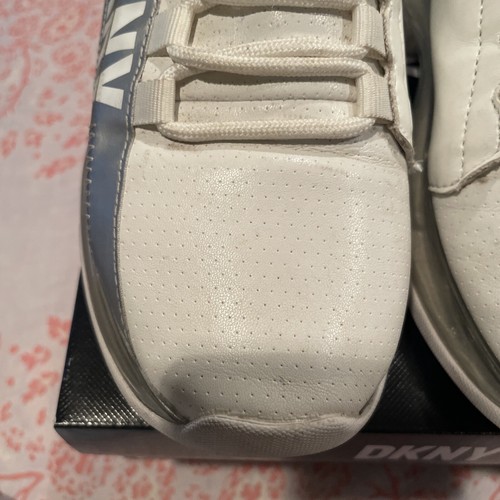 DKNY Womens Tokyo White Casual And Fashion Sneakers 6 Medium - Picture 16 of 20