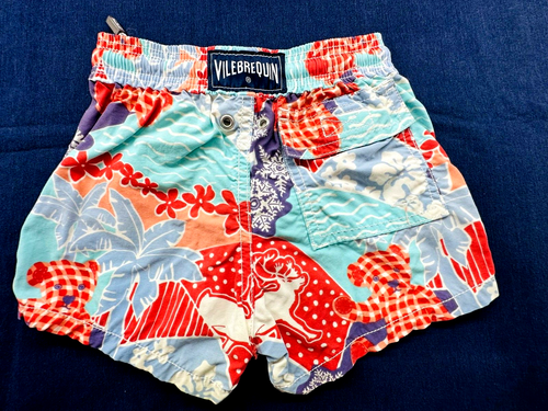 💕1 Vilebrequin Boy Swim Trunks YOUR CHOICE: Turtle Elephants Bear Travel 4 & 2 - Picture 26 of 55
