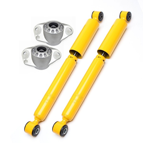 2X Sport-StoßDÄMpfer Gasdruck Hinten + Domlager - Audi A3, Tt, Bora, Golf IV-image