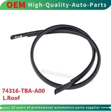 New Black Left Roof Trim Molding Fit For 2016-2021 Honda Civic Insight 4-Door