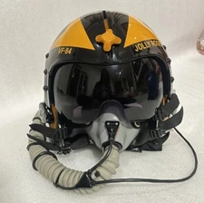 HGU-33 JOLLY ROGERS FIGHTER PILOT HELMET+MBU-12 OXYGEN MASK(REPLICA)