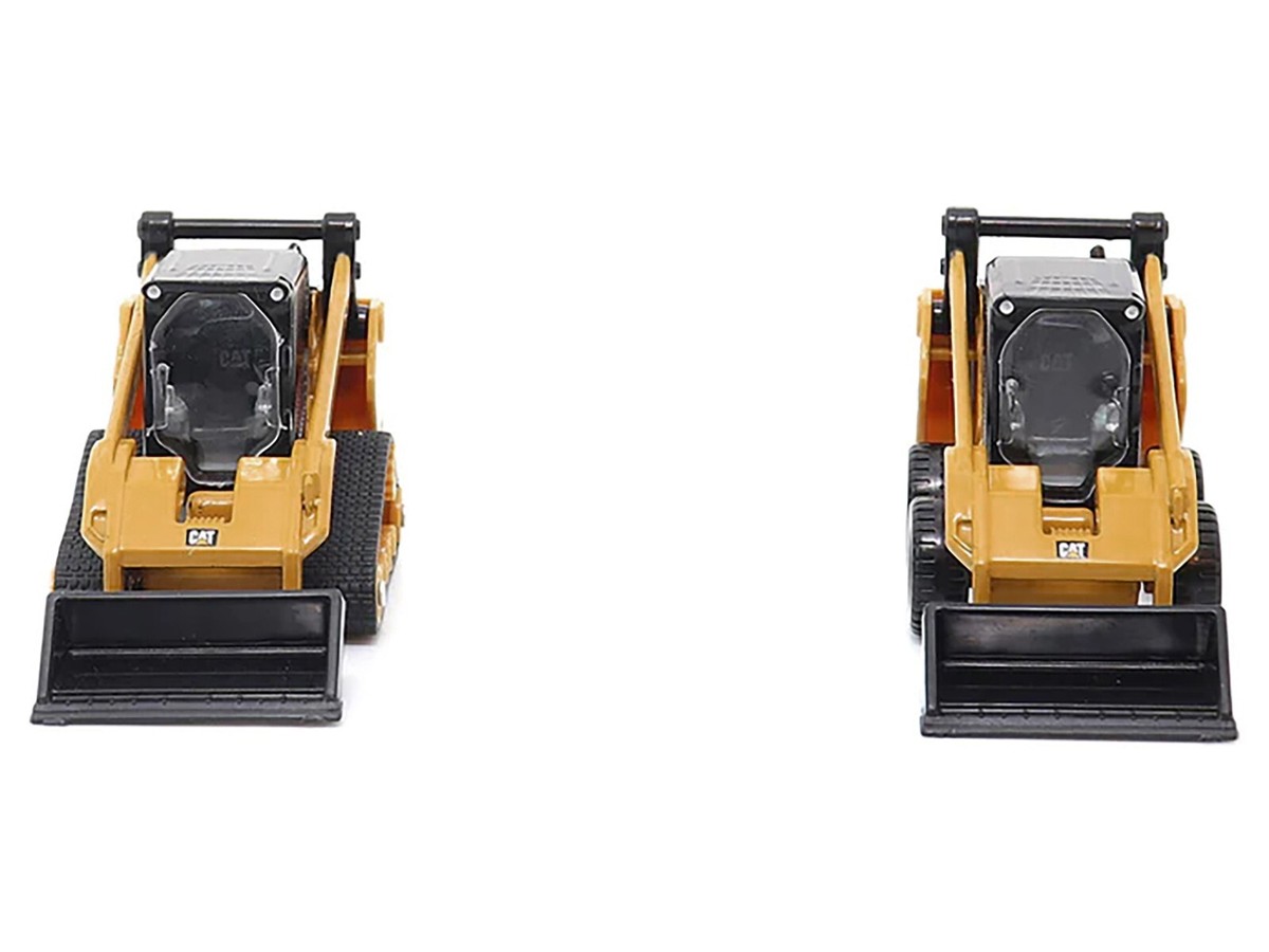 CAT CATERPILLAR 272D2 SKID STEER & 297D2 LOADER 1/64 BY DIECAST