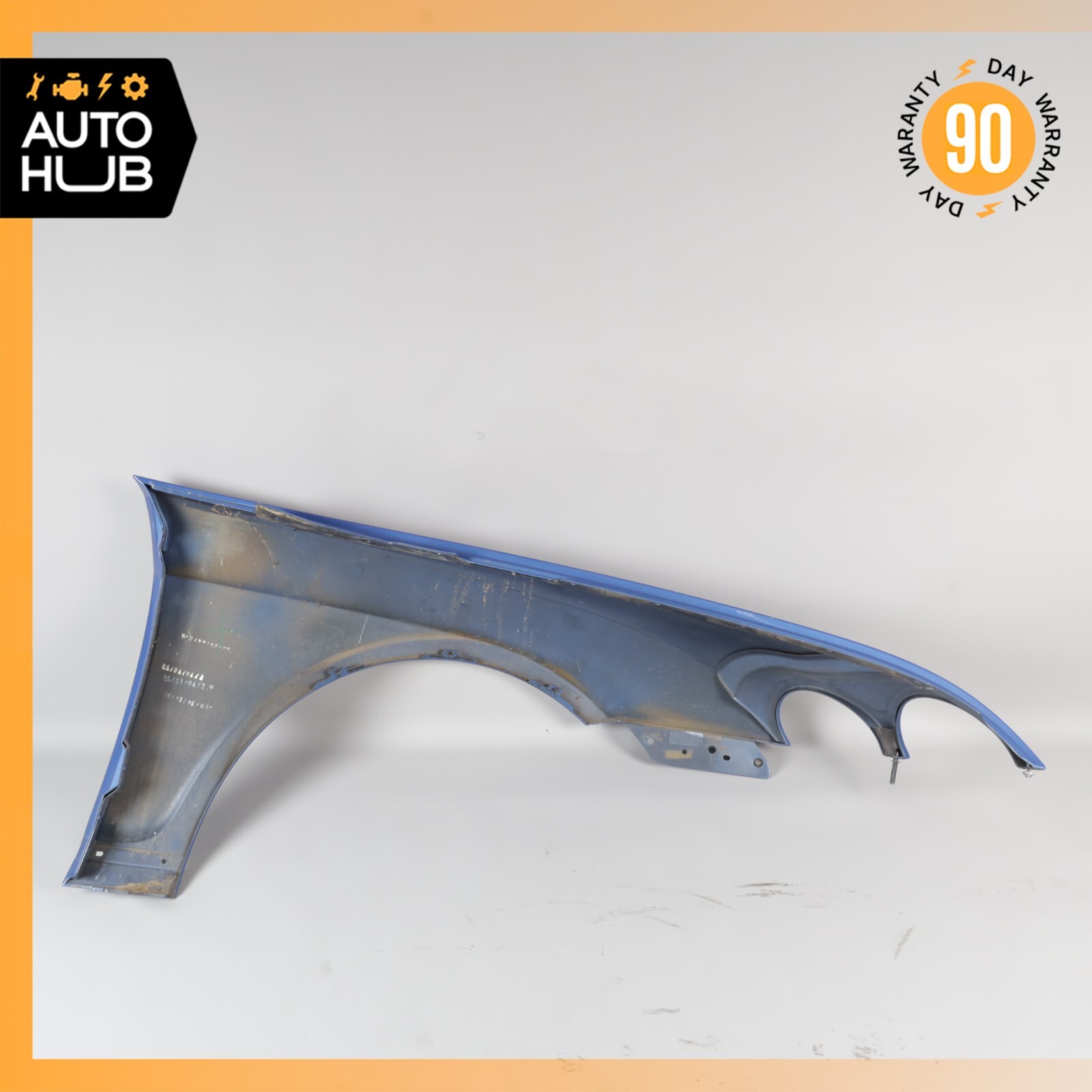 03-11 Bentley Continental GT GTC Left Driver Side Fender Assembly Blue OEM 36k