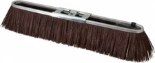 Bruske 18" Polypropylene Bristle Push Broom Head: Bolt-On Handle Not Included