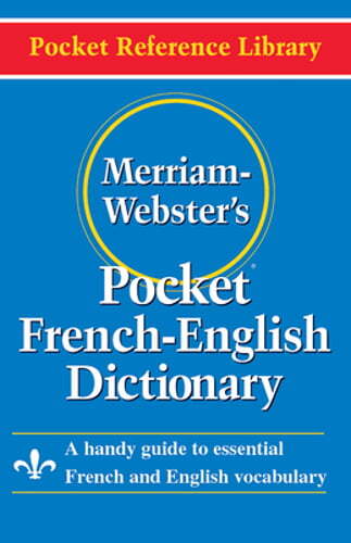 Merriam-Webster's Pocket French-English Dictionary by Merriam-Webster: Used - Picture 1 of 1