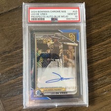 2024 Bowman Chrome - Prospect Autographs Blue Leo De Vries /150 