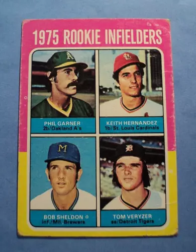 1975 Topps - 1975 Rookie Infielders #623 Keith Hernandez RC VG-G  AUCT#10697