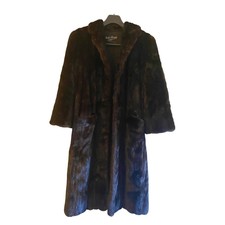 Philip Reiner Fur Vintage Brown Mink Coat For Women