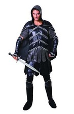 Dark Warrior Man Medieval Armour Costume