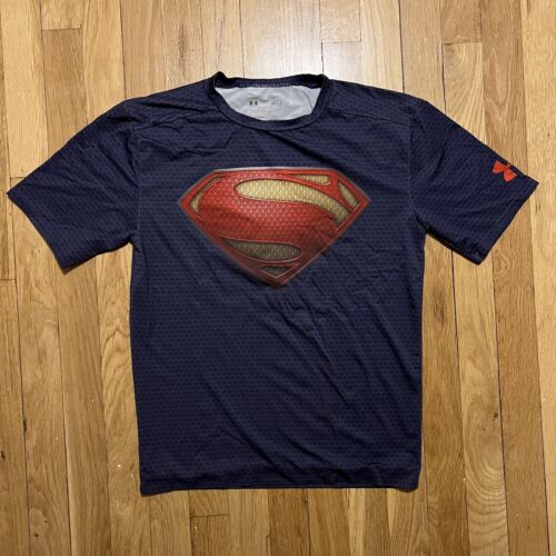 Under Armour Superman Compression Shirt (1244399-401) Men's size