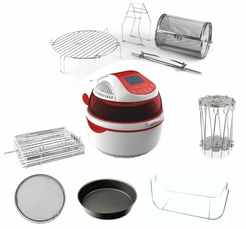 Friggitrice ad ARIA senza Olio DIETETICA senza GRASSI Air Fryer Forno Aria  Calda | eBay