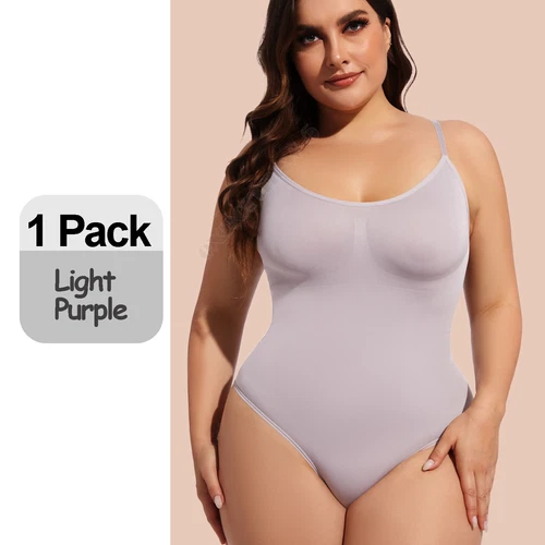 Paquete de 2 body para mujer arrebatado, body moldeador, ropa moldeadora arrebatada camiseta sin mangas - Imagen 24 de 45