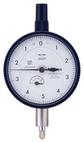 Mitutoyo 2923SB-10 Dial Indicator, .050" Range, .0001" Resolution