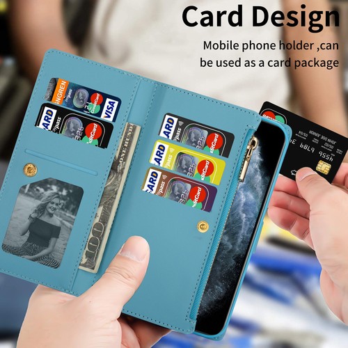 Custodia protettiva cerniera slot scheda antiurto ibrida per Samsung Galaxy Z Fold 6 5 4 - Foto 7 di 15
