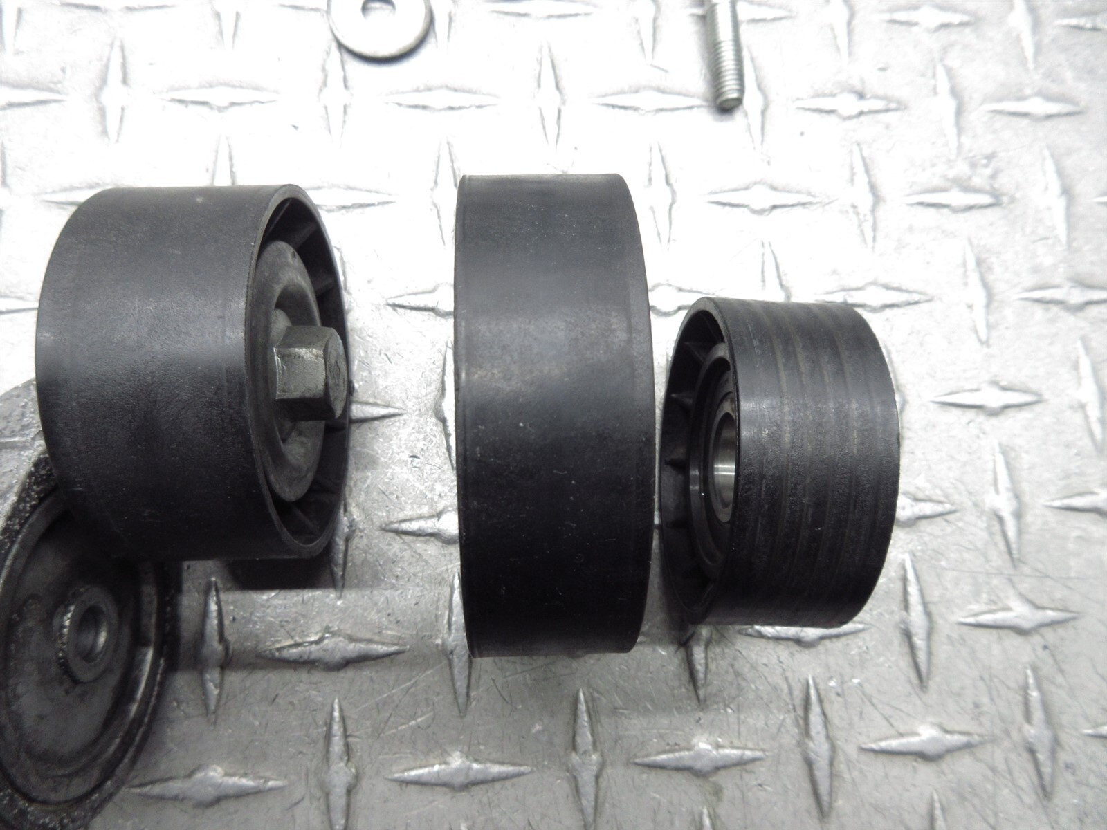 2008 Ferrari F430 Spider 233644 Serpentine Belt Tensioner Idler Pulley Lot