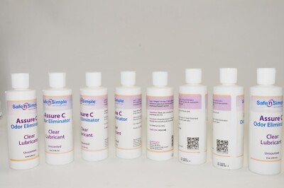 9 Bottles SafenSimple ASSURE C SNS41408 Odor Eliminator/Lubricant Exp 11/25-7/26