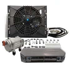 12V Universal Underdash Electric Air Conditioner Auto Car Truck Cool&Heat AC USA