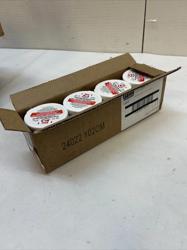 Oatey 30011 Flux, 1.7 oz, Solder Paste Box Of 12 - Image 4 of 4